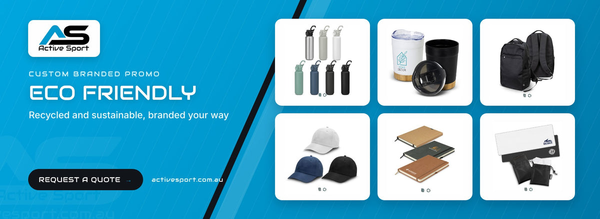 Custom branded promo: Eco Friendly. Request a quote