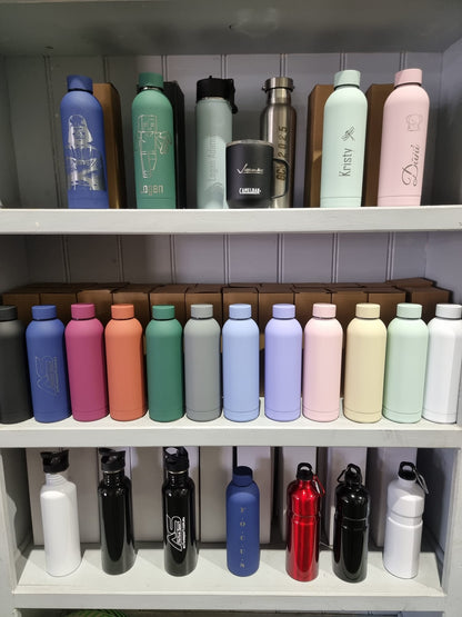 Custom Engraved Water Bottles