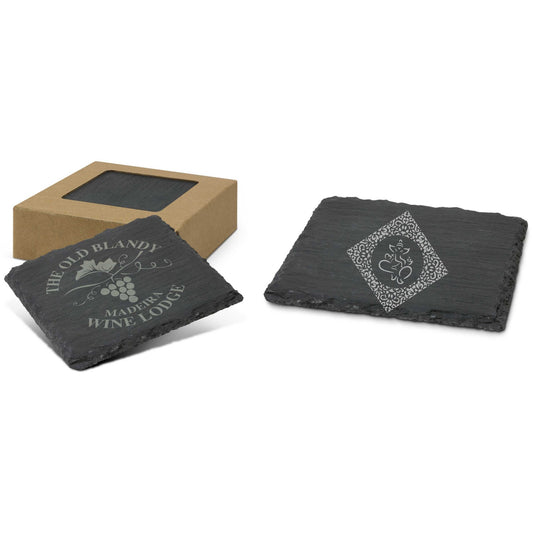 Diwali Slate Coaster - Set of 4