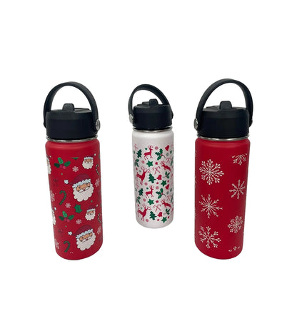 Christmas Themed Customized Bottles