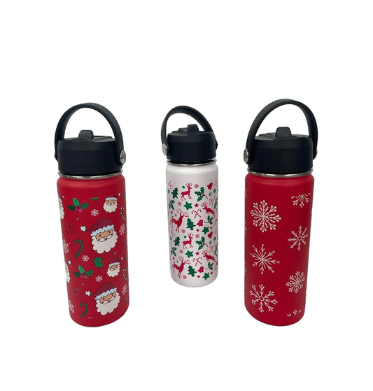 Christmas Themed Customized Bottles