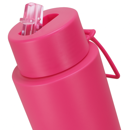 Punch Love Water Bottle - Hot Pink