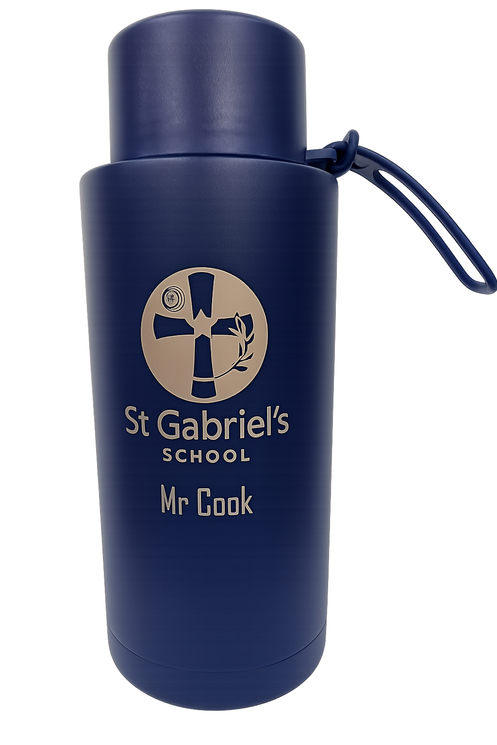 St Gabriel's Water Bottle - Navy 1L